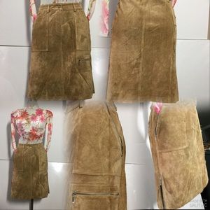 DANIER Leather Skirt